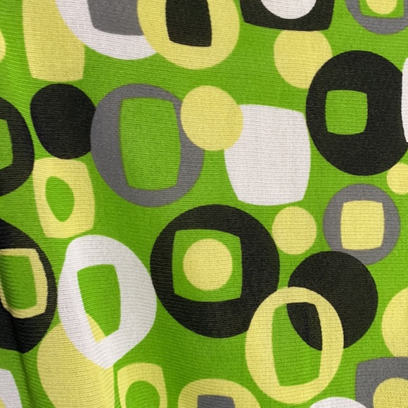 Beware Psychedelic Print Mesh Top - Picture 4 of 6